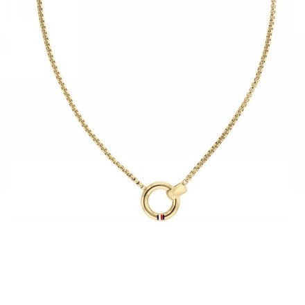 Tommy Hilfiger Circles naszyjnik damski złoty 2780945