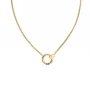 Tommy Hilfiger Circles naszyjnik damski złoty 2780945