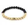 Tommy Hilfiger Semi-Precious Beads bransoletka damska czarno-złota 2780961