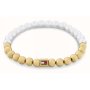 Tommy Hilfiger Semi-Precious Beads bransoletka damska biało-złota 2780962