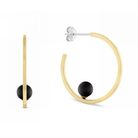 Tommy Hilfiger Semi-Precious Beads kolczyki damskie złote 2780965