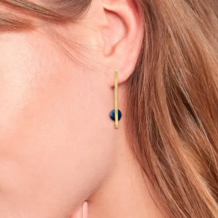 Tommy Hilfiger Semi-Precious Beads kolczyki damskie złote 2780966