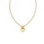 Tommy Hilfiger Toggle Heart naszyjnik damski złoty 2780968