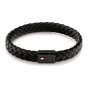 Tommy Hilfiger bransoletka męska skórzana czarna 2790331