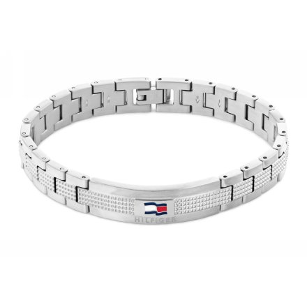 Tommy Hilfiger bransoletka męska stalowa srebrna 2790419