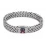 Tommy Hilfiger TH Monogram bransoletka męska stalowa srebrna 2790462