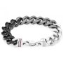 Tommy Hilfiger Chain Links bransoletka męska stalowa czarna srebrna 2790514