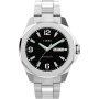 Timex Essex Day & Date TW2W92700 Męski zegarek srebrny na bransolecie