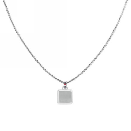 Tommy Hilfiger Iconic Square naszyjnik męski srebrny 2790543