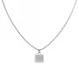 Tommy Hilfiger Iconic Square naszyjnik męski srebrny 2790543