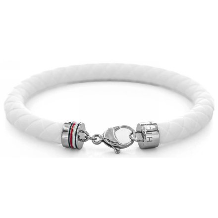 Tommy Hilfiger bransoletka męska silikonowa biała 2790555
