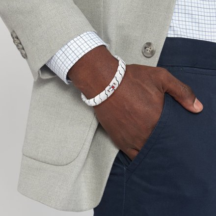 Tommy Hilfiger Lars bransoletka męska stalowa 2790619