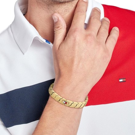 Tommy Hilfiger Lars bransoletka męska stalowa 2790620
