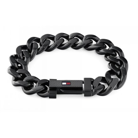 Tommy Hilfiger Wild bransoletka męska czarna 2790639