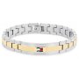Tommy Hilfiger bransoletka męska srebrno-złota 2790642