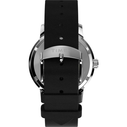 Timex Marlin TW2W93100 zegarek męski automatyczny z czarnym paskiem
