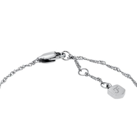 Fossil Legacy Heart bransoletka damska srebrna JF04837040