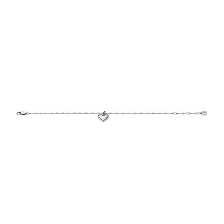 Fossil Legacy Heart bransoletka damska srebrna JF04837040
