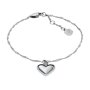 Fossil Legacy Heart bransoletka damska srebrna JF04837040