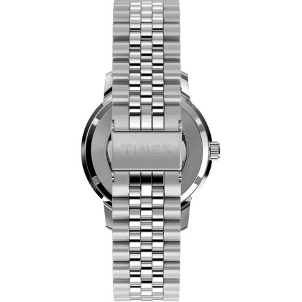 Timex Marlin TW2W93200 zegarek męski automatyczny srebrny z bransoletą