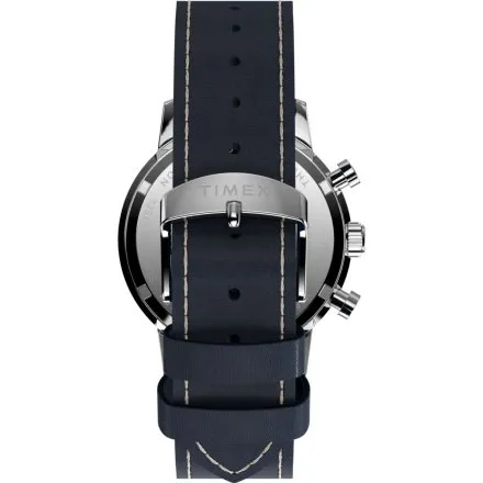 Timex Marlin TW2W99000 zegarek męski z granatową tarczą i chronografem
