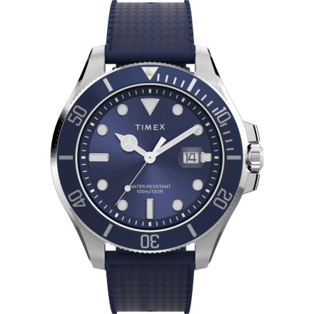 Timex Harborside Coast TW2Y05000 Zegarek męski na granatowym pasku