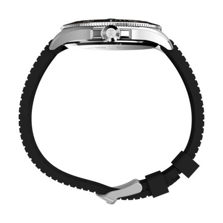 Timex Harborside Coast TW2Y09200 Zegarek męski srebrny na czarnym pasku