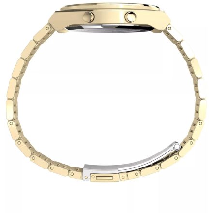 Timex Q Q80 Continental TW2Y09700 zegarek męski złoty z wyświetlaczem