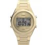 Timex Q Q80 Continental TW2Y09700 zegarek męski złoty z wyświetlaczem