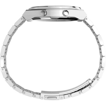 Timex Q Q80 Continental TW2Y09800 zegarek męski srebrny z wyświetlaczem