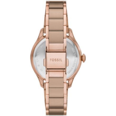 Fossil Gilmore zegarek damski różowozłoty na bransoletce CE1133