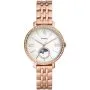 Fossil Jacqueline Zegarek Damski Fossil różowozłoty na bransoletce ES5165 