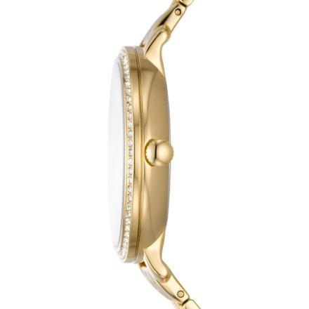 Fossil Jacqueline Zegarek Damski Fossil złoty na bransoletce ES5167