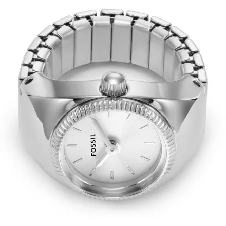 Fossil WATCH RING Zegarek Pierścionek Damski Fossil srebrny ES5245