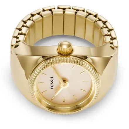 Fossil WATCH RING Zegarek Pierścionek Damski Fossil złoty ES5246