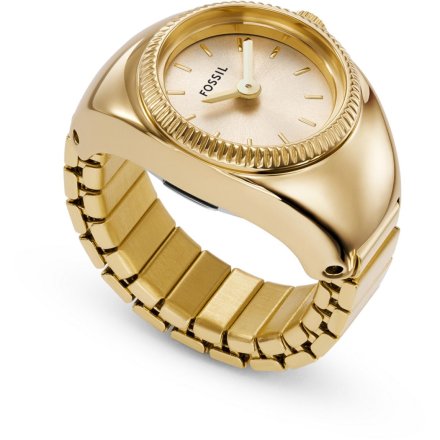 Fossil WATCH RING Zegarek Pierścionek Damski Fossil złoty ES5246