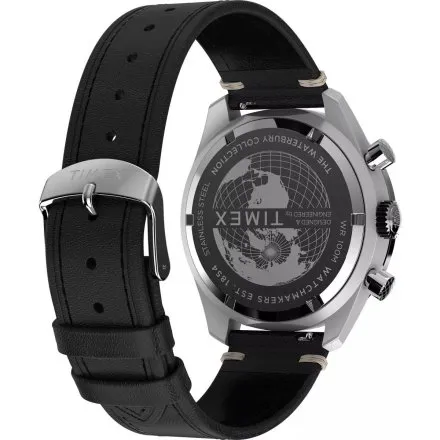 Timex Waterbury Chronograph TW2Y18600 Zegarek męski na pasku z chronografem