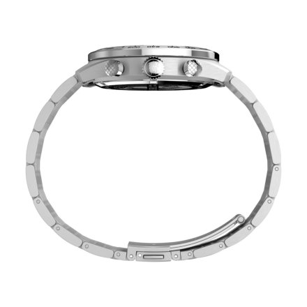 Timex Waterbury Chronograph TW2Y18700 Zegarek męski srebrny na bransolecie 
