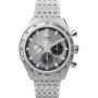 Timex Waterbury Chronograph TW2Y18700 Zegarek męski srebrny na bransolecie 