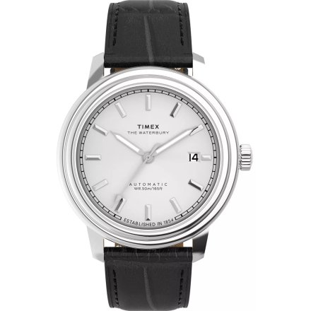 Timex Waterbury Metropolitan Automatic TW2Y22900 Zegarek męski automatyczny na pasku
