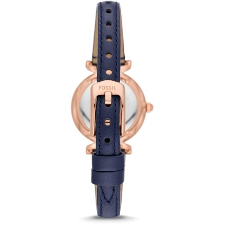 Fossil Carlie Zegarek Damski na granatowym pasku ES5295