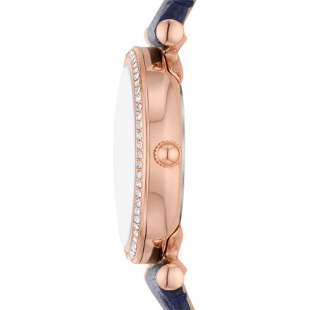 Fossil Carlie Zegarek Damski na granatowym pasku ES5295