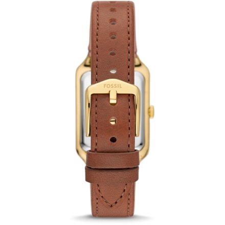 Fossil Raquel Zegarek Damski na brązowym pasku z datownikiem ES5307