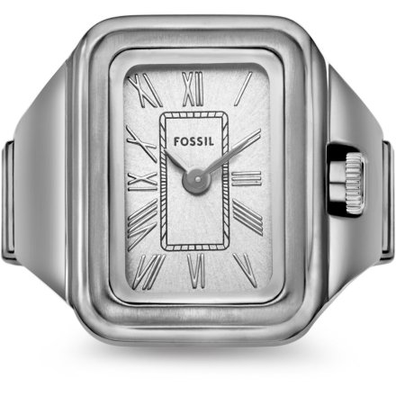 Fossil Raquel Watch Ring Zegarek Pierścionek Damski srebrny ES5344