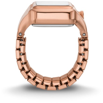 Fossil Raquel Watch Ring Zegarek Pierścionek Damski różowozłoty ES5345