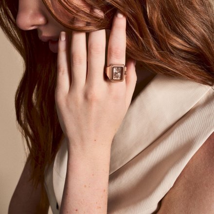 Fossil Raquel Watch Ring Zegarek Pierścionek Damski różowozłoty ES5345