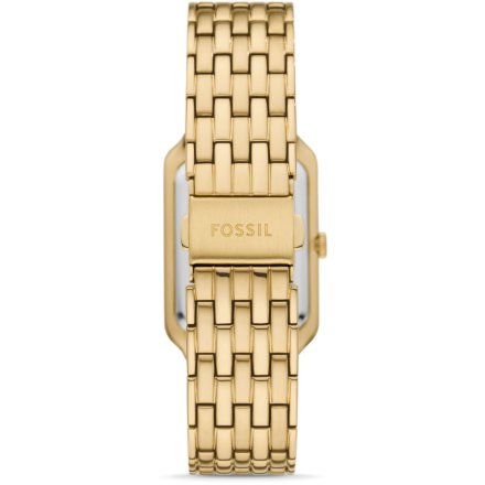Fossil Raquel zegarek damski złoty z bransoletką i datownikiem ES5379
