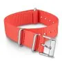 Timex Double-Layered Nylon Slip-Thru TW7C07500 Pasek Timex materiałowy 18 mm czerwony