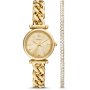 Fossil Carlie Zestaw Zegarek Damski + Bransoletka ES5387SET