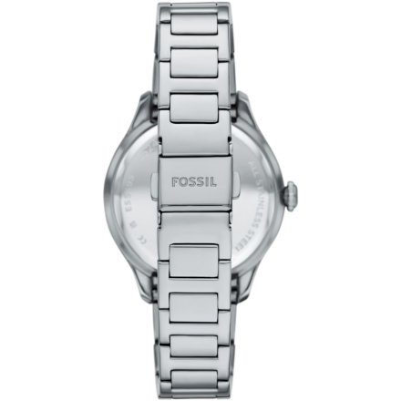 Fossil Gilmore zegarek damski srebrny z bransoletką i datownikiem ES5393
